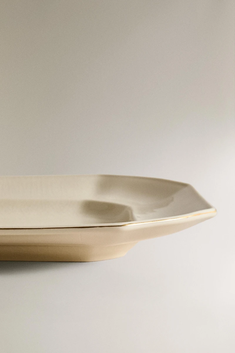 RECTANGULAR PORCELAIN SERVING DISH
