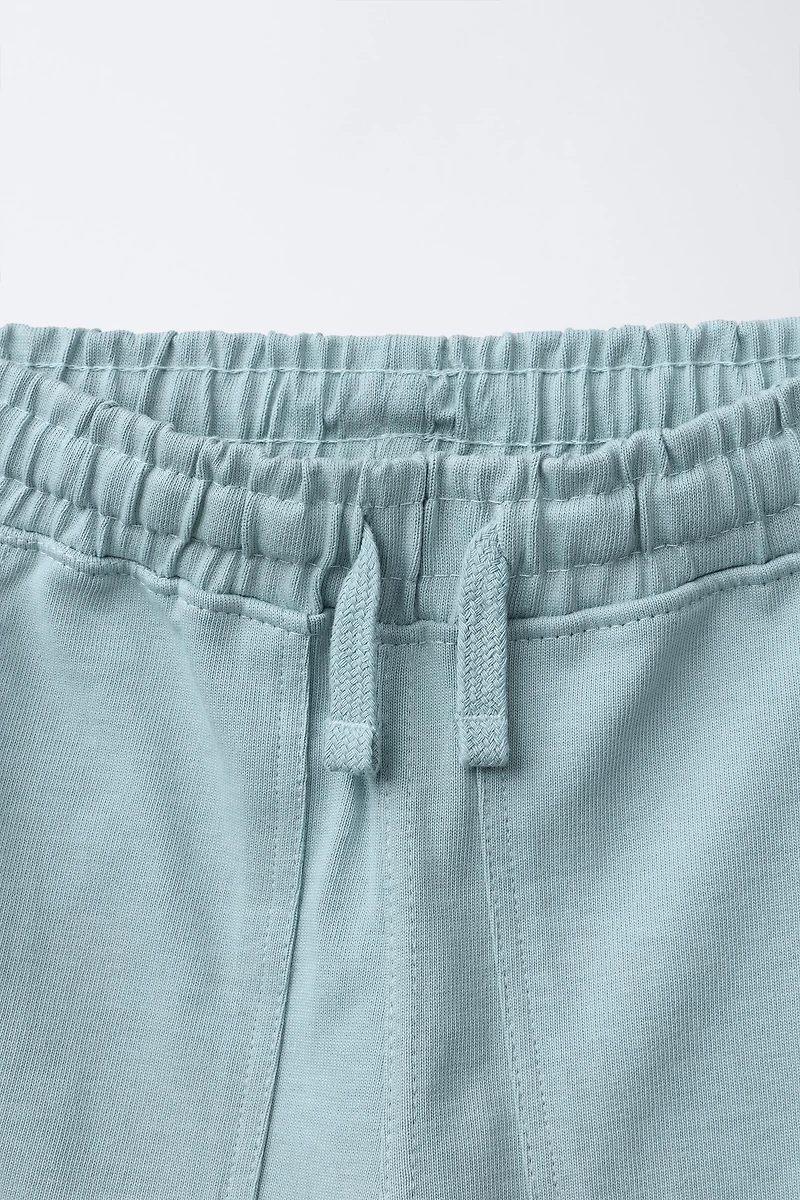 HEAVY WEIGHT JOGGING T-SHIRT AND SHORTS SET