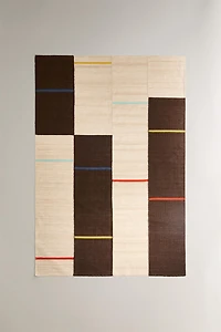 WOOL AREA RUG STITCHING X COLLAGERIE