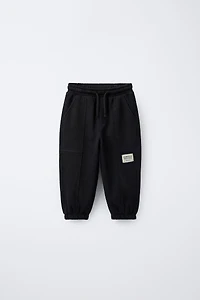 LABEL JOGGER PANTS