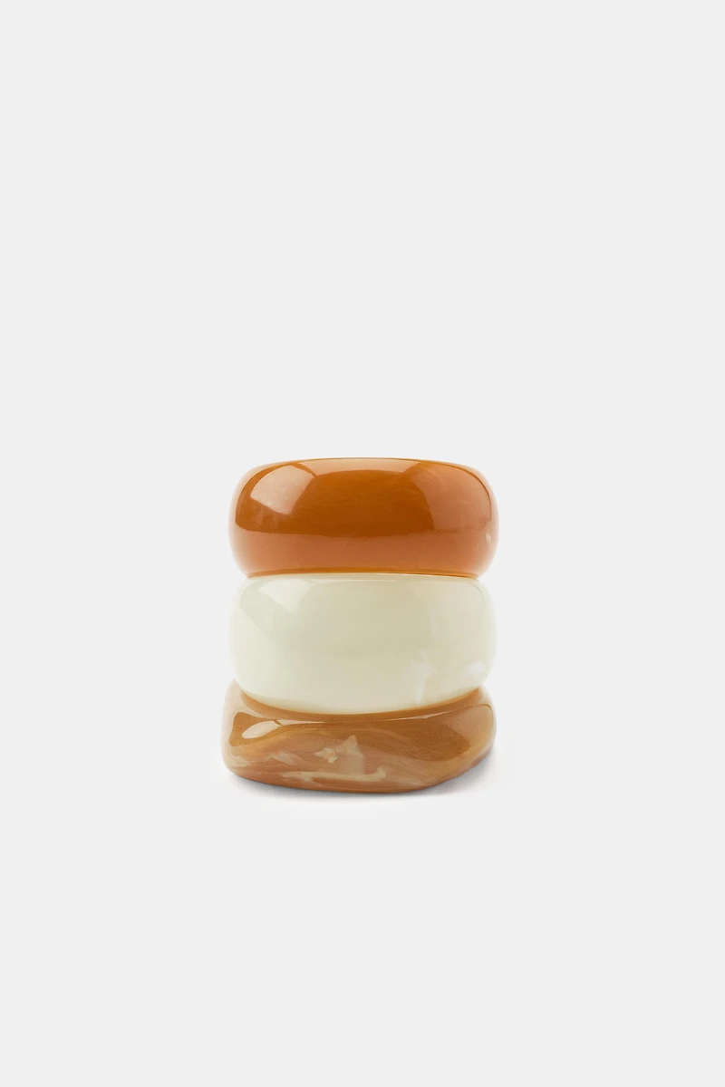 PACK OF 3 RIGID BRACELETS