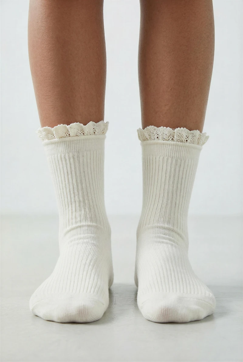 THREE-PACK OF LONG TERRY SOCKS