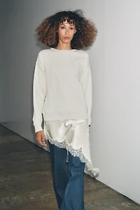 RUSTIC RIB SWEATSHIRT