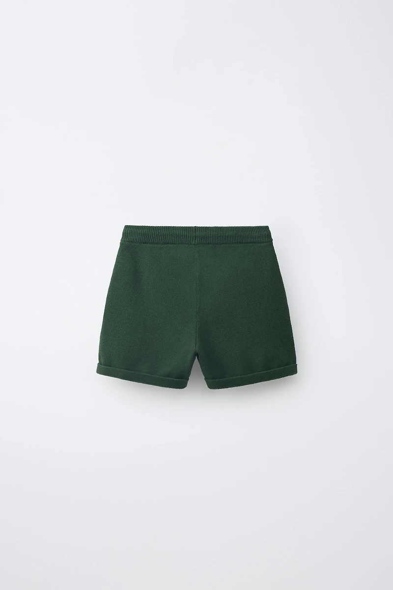 KNIT SHORTS