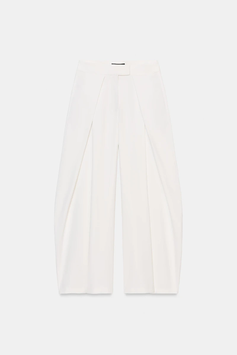ZW COLLECTION PLEATED WIDE LEG PANTS