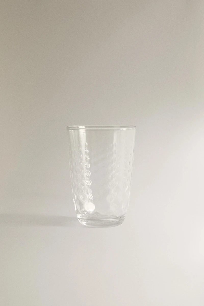 VERRE MOTIF RELIEF