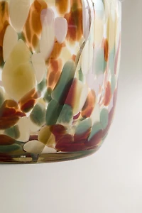 COLORED GLASS PITCHER