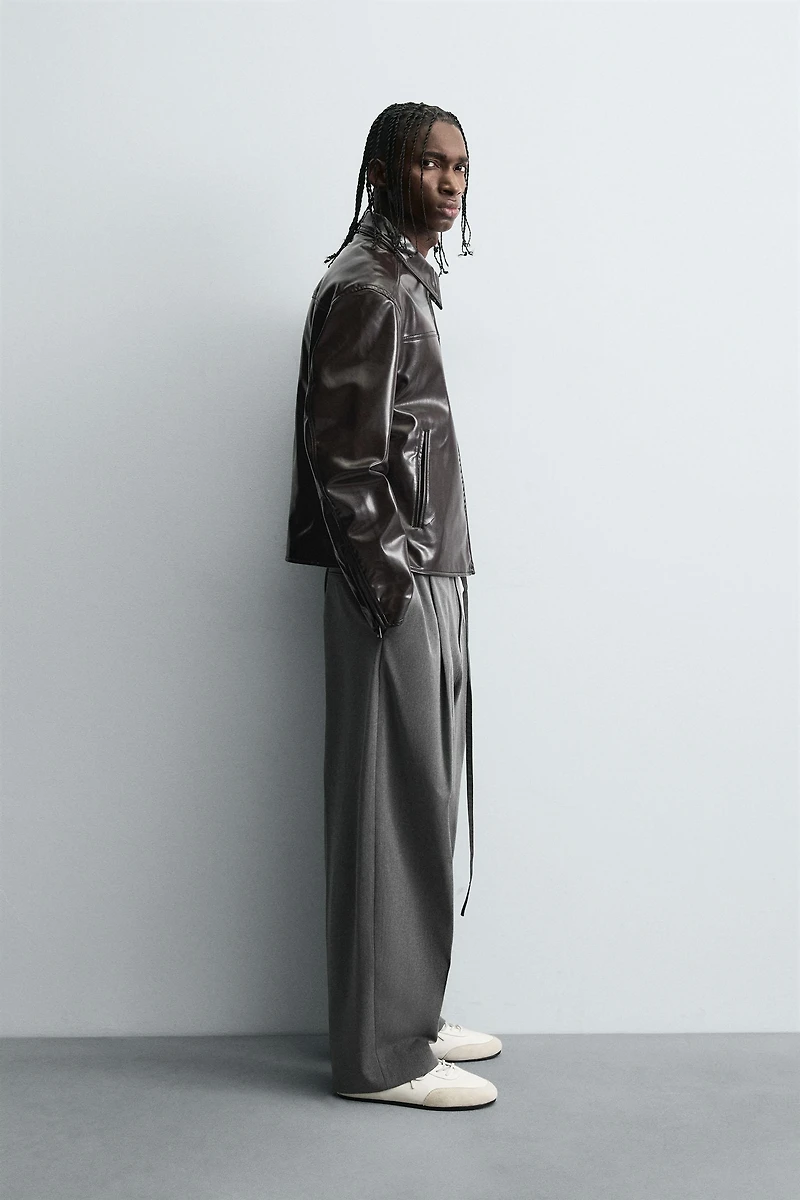 VINYL FINISH JACKET