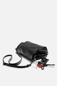 KEYCHAIN FLAP CROSSBODY BAG