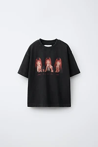 JENNIE RUBY® WASHED EFFECT T-SHIRT