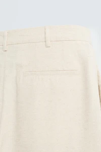 PANTALON COTON - LIN PLIS