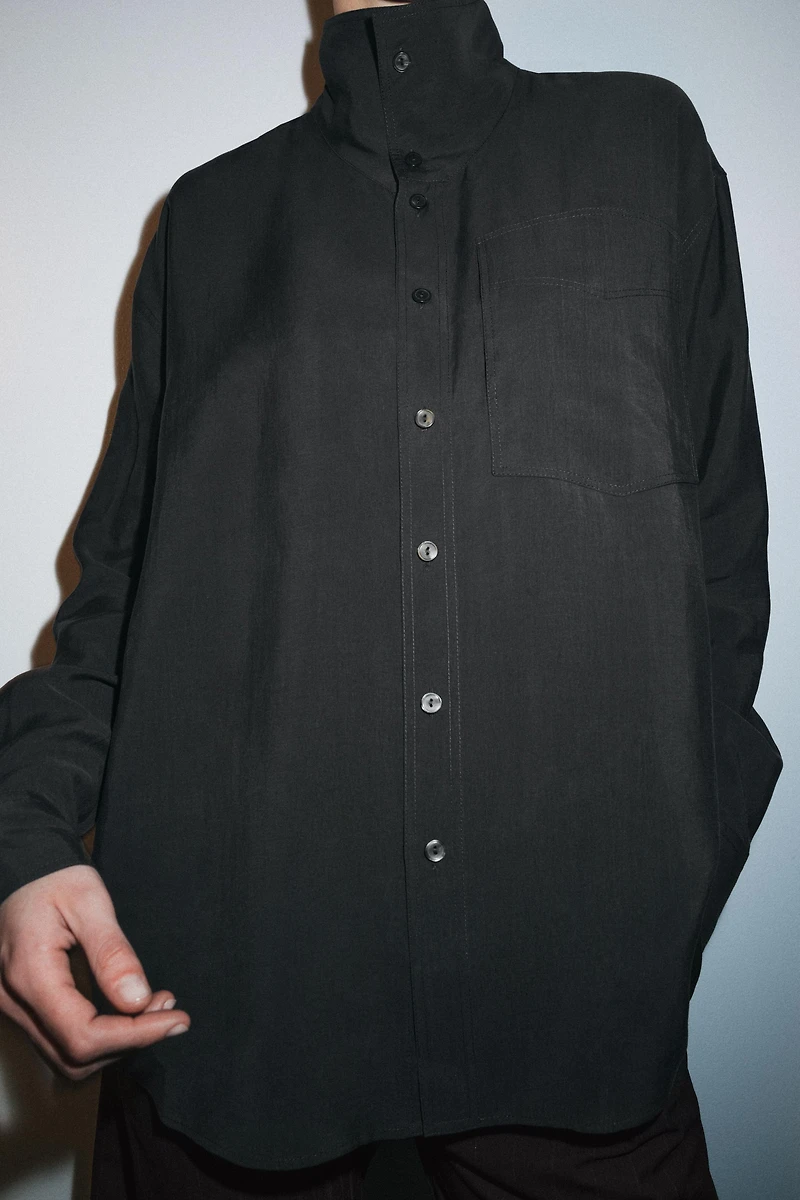 ZW COLLECTION OVERSIZED FLOWY SHIRT