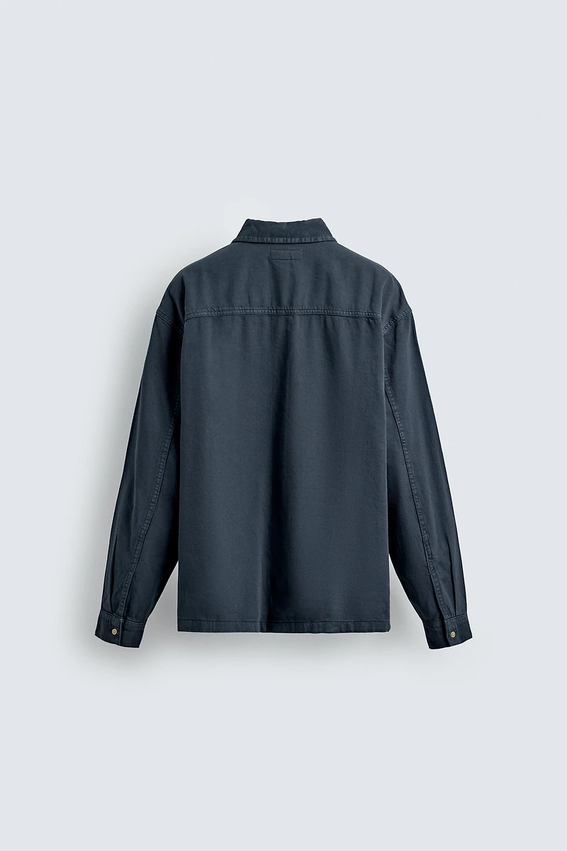 CHEMISE EN DENIM COULEUR