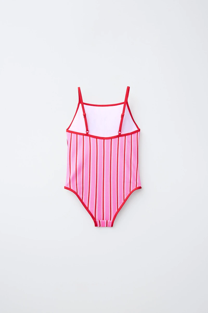 6-14 ANS / MAILLOT DE BAIN À RAYURES