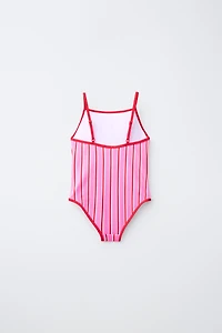 6-14 ANS / MAILLOT DE BAIN À RAYURES