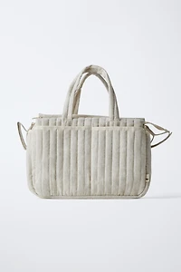 LOT SAC À LANGER À RAYURES