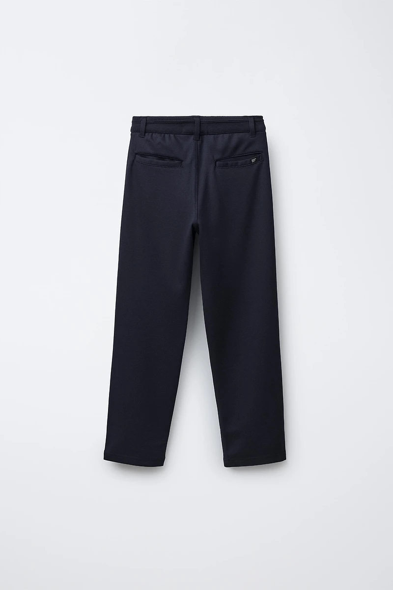 RIBBED WAIST PANTS