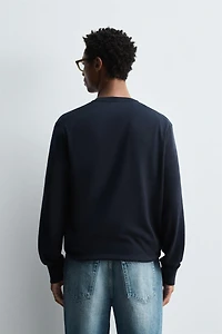 PULL STRUCTURÉ EN COTON