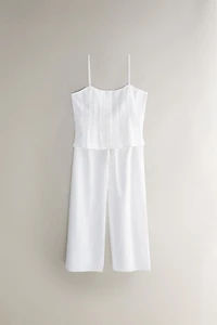 COTTON TOP WITH SEAM DETAILS