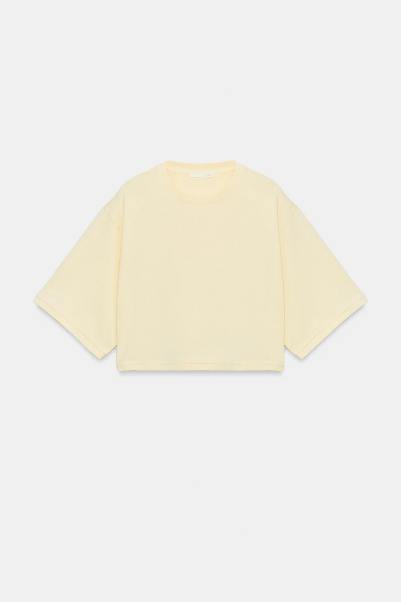 OVERSIZED CROP TOP