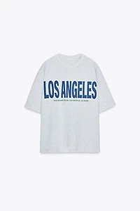 OVERSIZED TEXT T-SHIRT