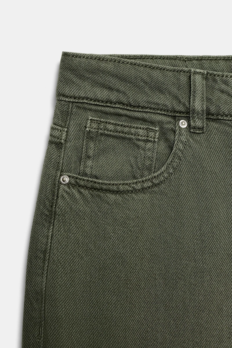 Z1975 HIGH-WAISTED FLUID WIDE LEG JEANS
