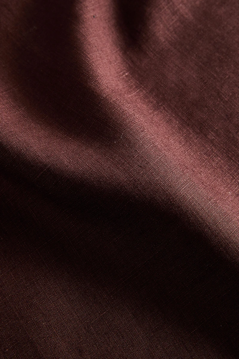 LINEN NAPKIN WITH FLORAL EMBROIDERY (SET OF 2)