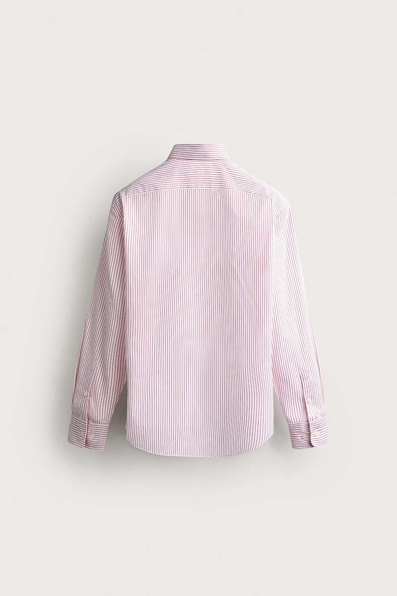 REGULAR FIT TEXTURED SHIRT