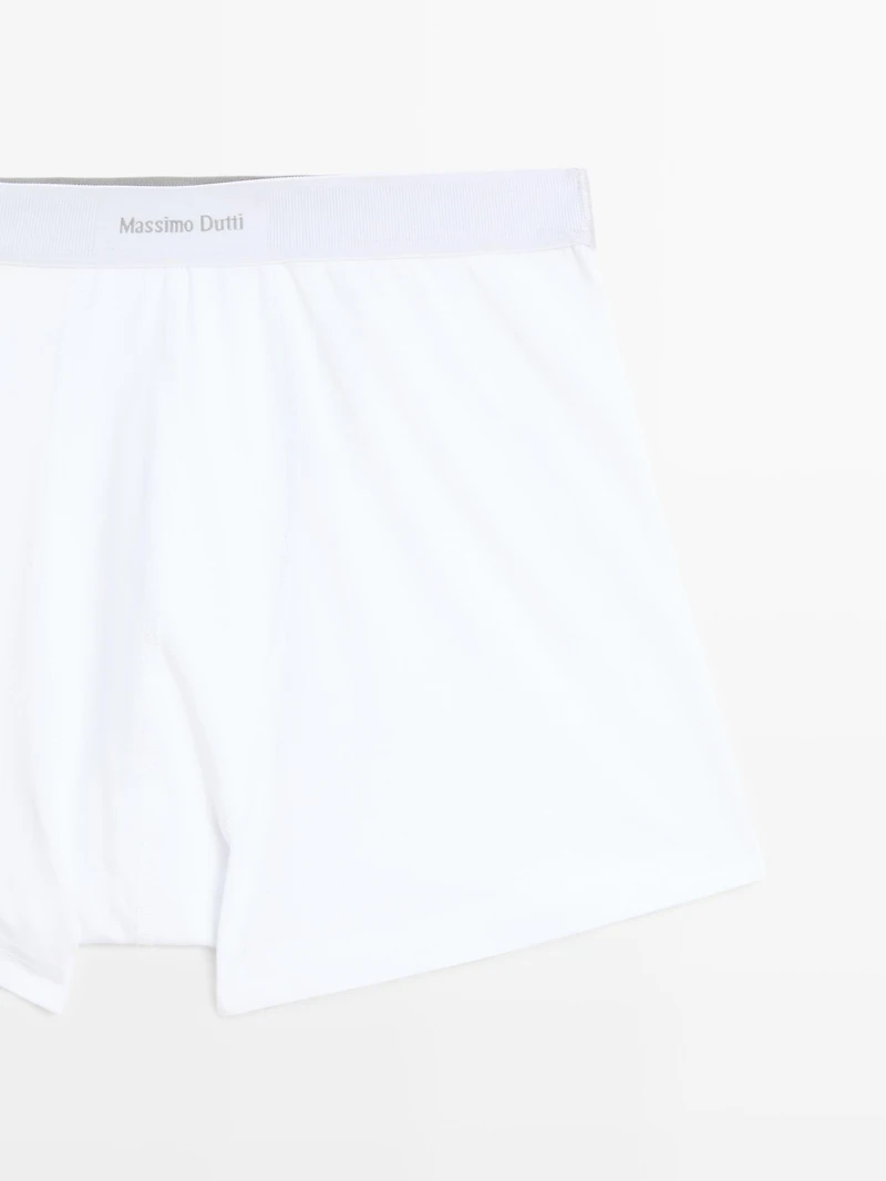 Boxer taille avec logo