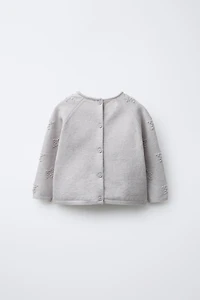 EMBROIDERED STAR KNIT JUMPER