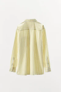 STRIPED PAJAMA SHIRT
