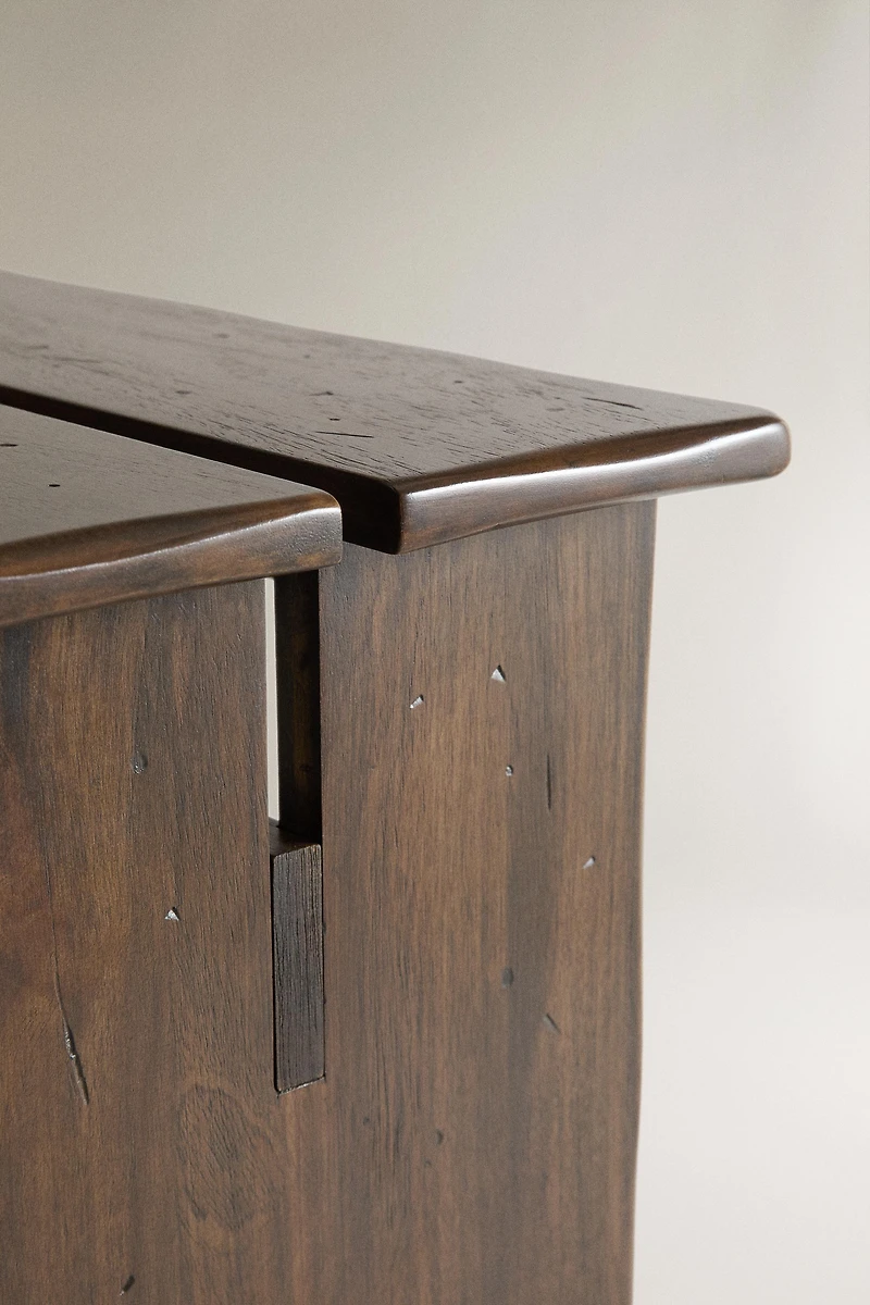 MANGO WOOD SIDE TABLE