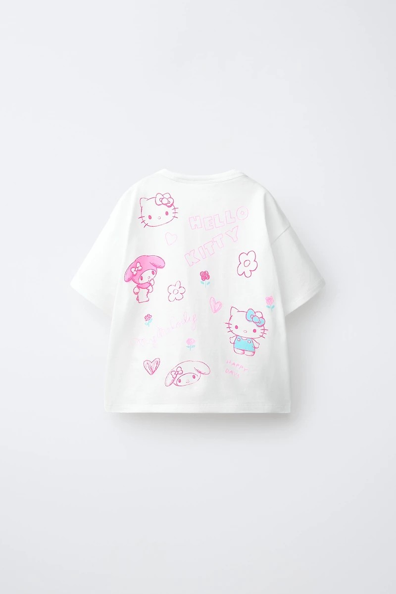 EMBROIDERED HELLO KITTY © SANRIO T-SHIRT