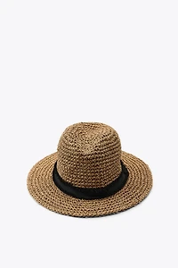 CONTRAST BAND HAT
