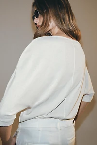 COTTON HENLEY SHIRT