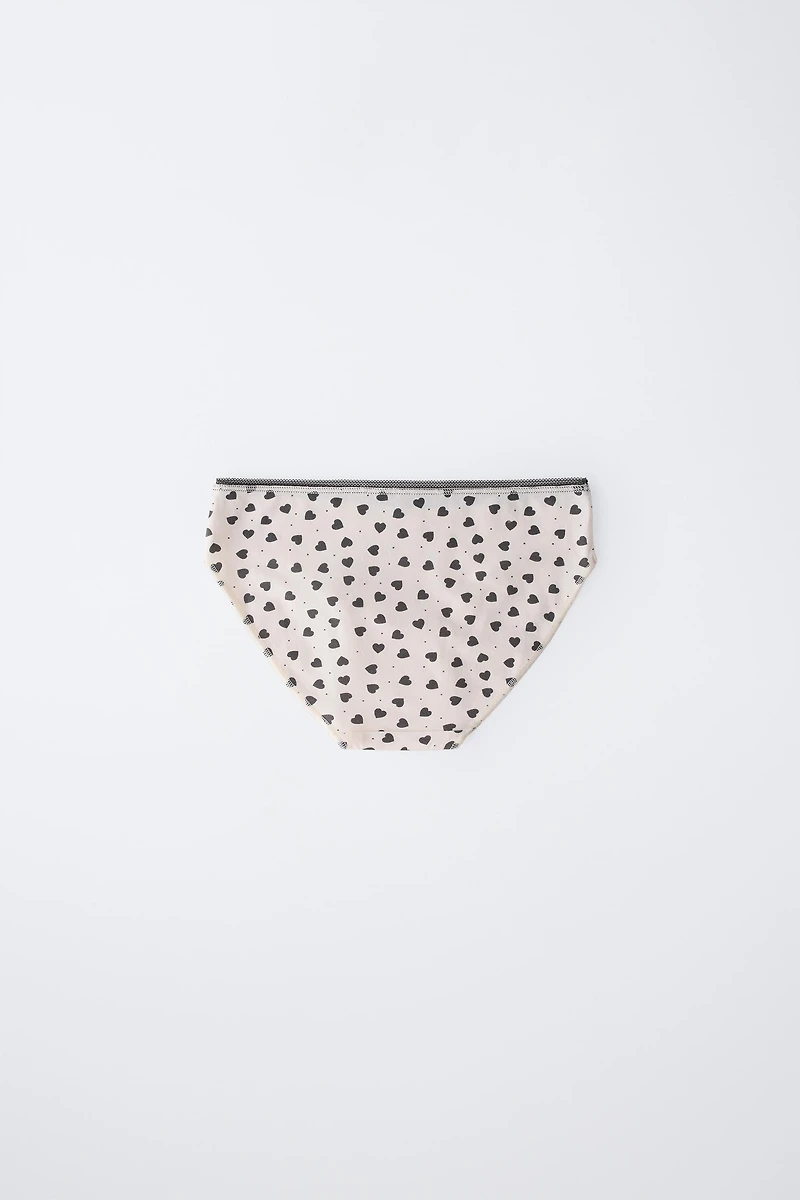 AGES 6-14 / SIX-PACK OF PRINTED UNDERWEAR