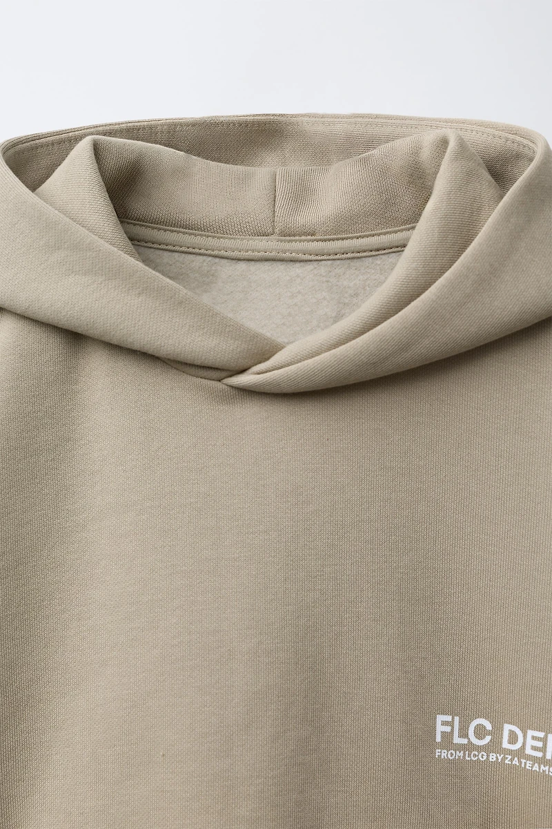 BASIC HOODED SWEATSHIRT