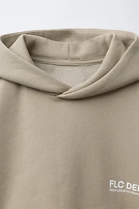 BASIC HOODED SWEATSHIRT