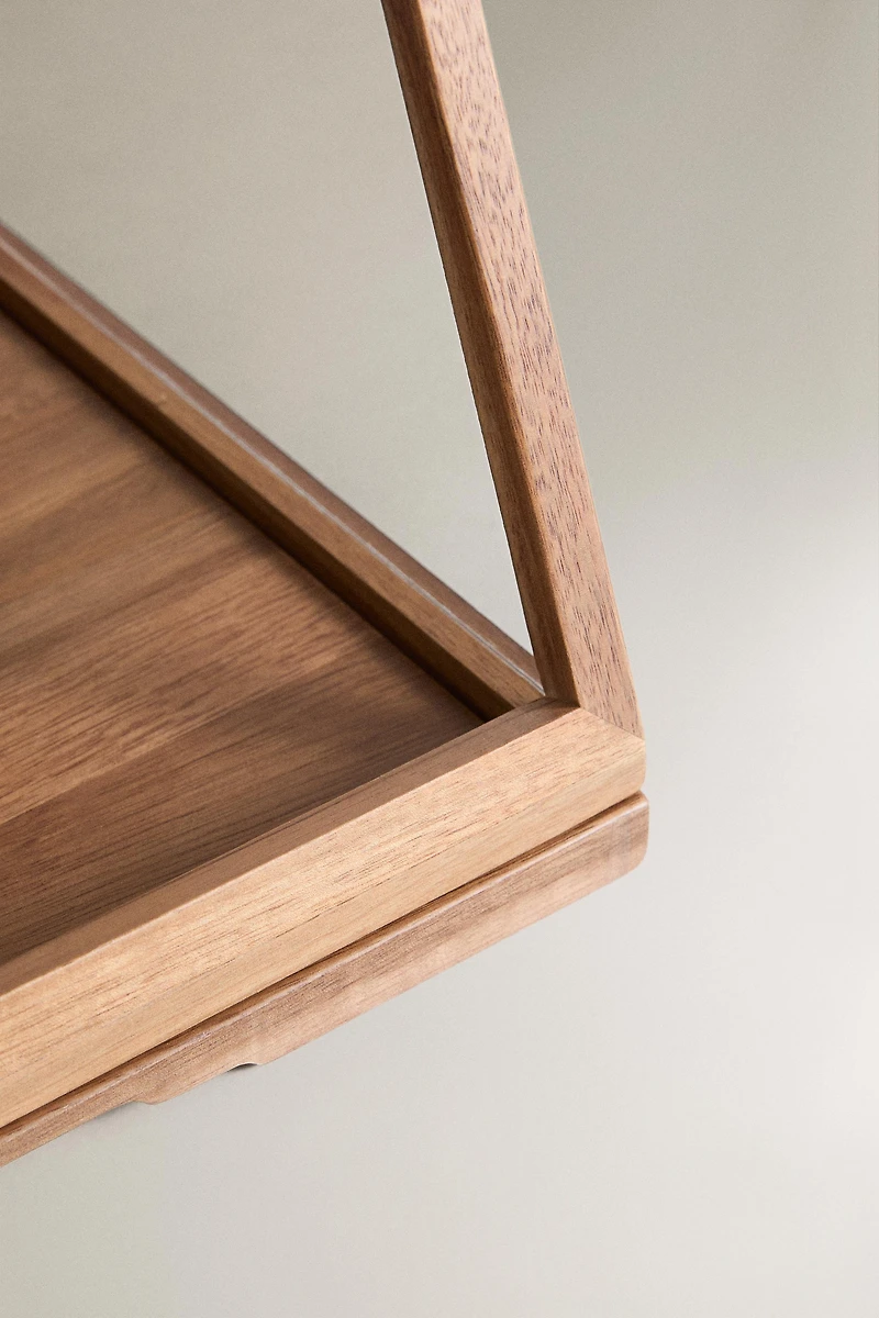 WOOD DISPLAY STAND