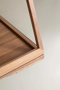 WOOD DISPLAY STAND