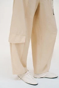 PANTALON BARREL BIMATIÈRE