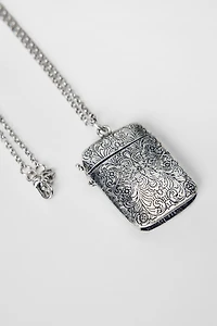 LONG TEXTURED BOX NECKLACE KATE MOSS X ZARA