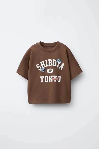 RAISED PRINT T-SHIRT