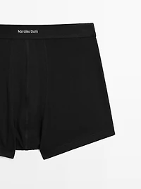 Boxers with logo waistband