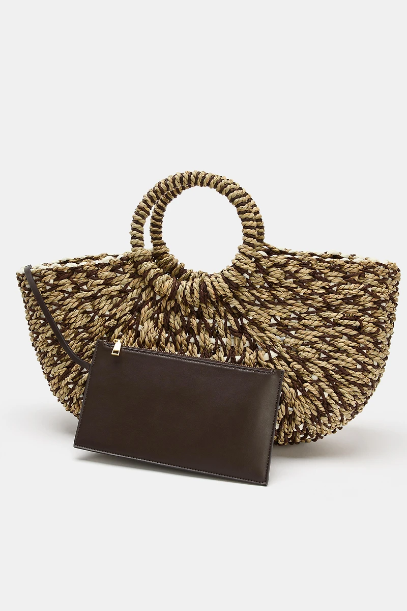 WOVEN HANDBAG