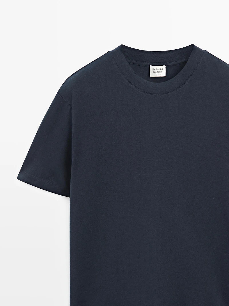 T-shirt manches courtes en coton mélangé - LIMITED