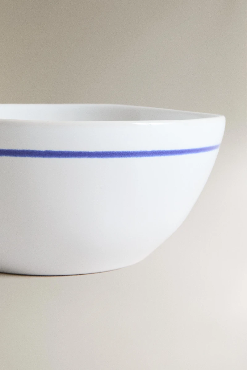 LOBSTER STONEWARE BOWL