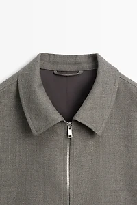 100% wool structured jacket