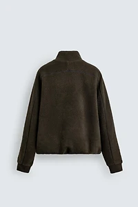 FLEECE ZIPPER SWEATSHIRT