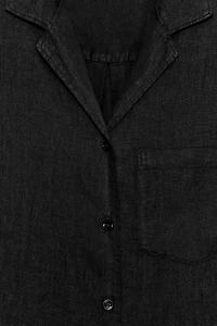 100% LINEN POCKET SHIRT ZW COLLECTION